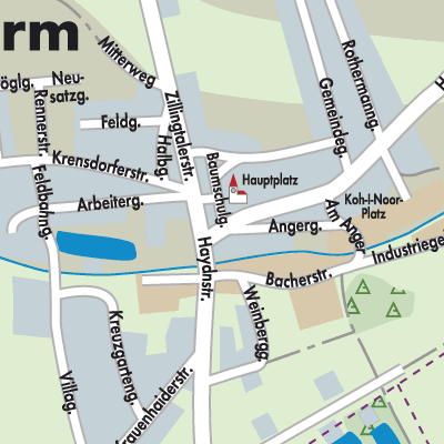 Stadtplan Hirm