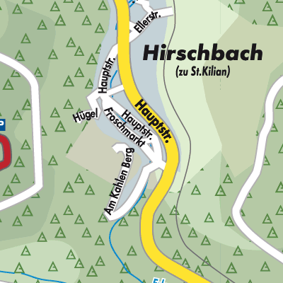 Stadtplan Hirschbach