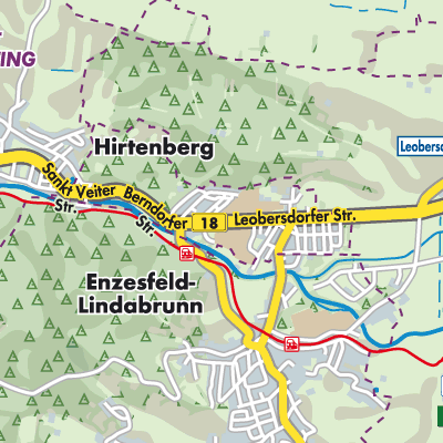 Übersichtsplan Hirtenberg