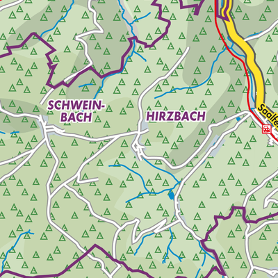 Übersichtsplan Hirzbach