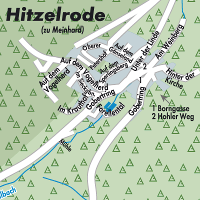 Stadtplan Hitzelrode