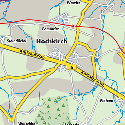 Übersichtsplan Hochkirch