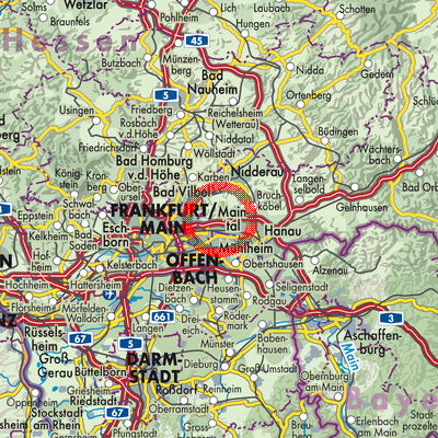 Landkarte Hochstadt