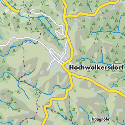 Übersichtsplan Hochwolkersdorf