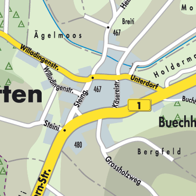 Stadtplan Höchstetten