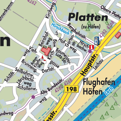 Stadtplan Höfen