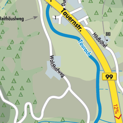 Stadtplan Höggen