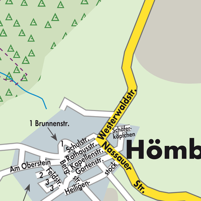 Stadtplan Hömberg