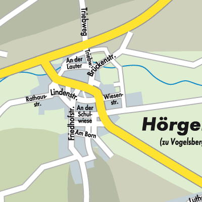 Stadtplan Hörgenau