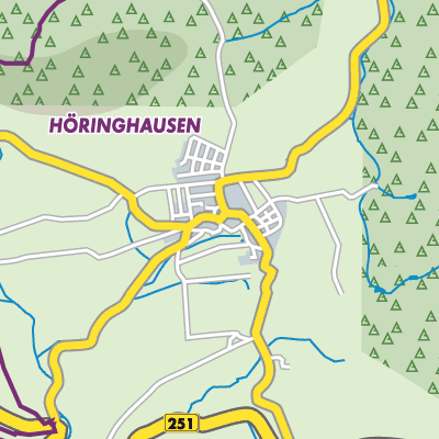 Übersichtsplan Höringhausen
