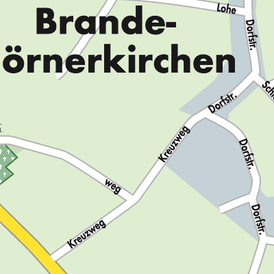 Stadtplan Hörnerkirchen