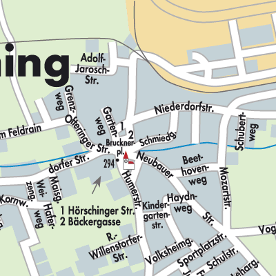 Stadtplan Hörsching