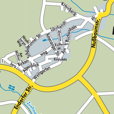 Stadtplan Höslwang