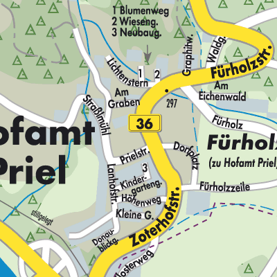 Stadtplan Hofamt Priel