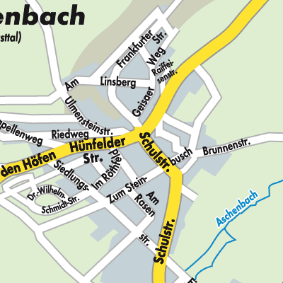 Stadtplan Hofaschenbach