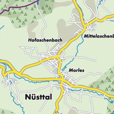 Übersichtsplan Hofaschenbach