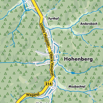 Übersichtsplan Hohenberg