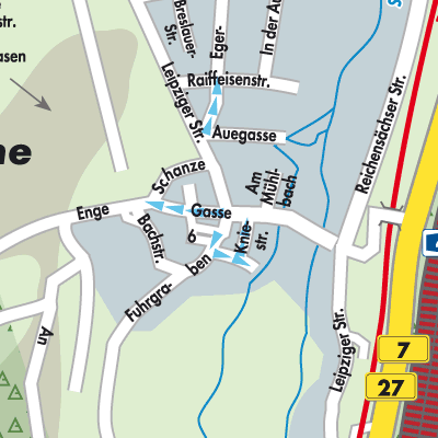 Stadtplan Hoheneiche