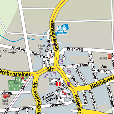 Stadtplan Hohenkirchen