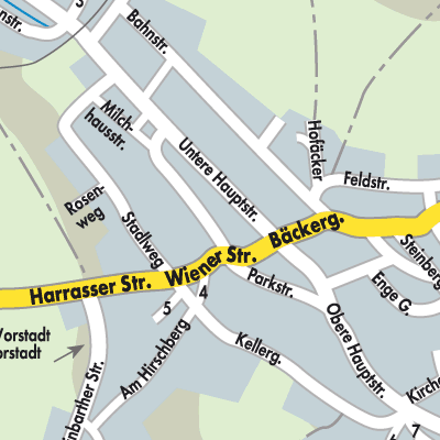 Stadtplan Hohenruppersdorf