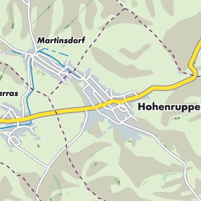 Übersichtsplan Hohenruppersdorf