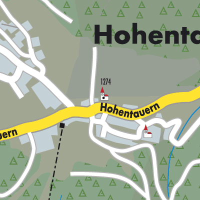 Stadtplan Hohentauern