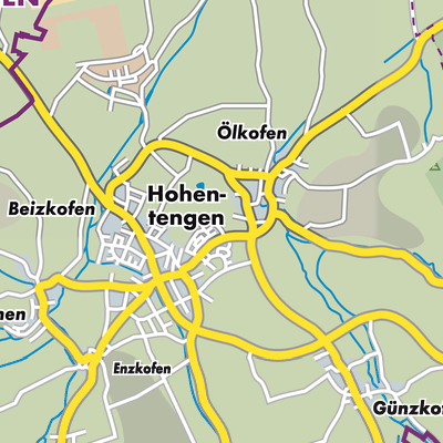 Übersichtsplan Hohentengen