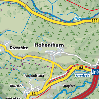 Übersichtsplan Hohenthurn