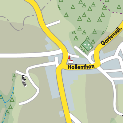 Stadtplan Hollenthon