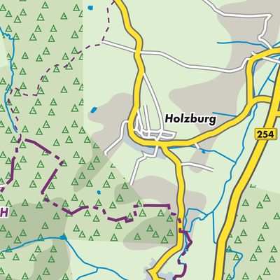 Übersichtsplan Holzburg