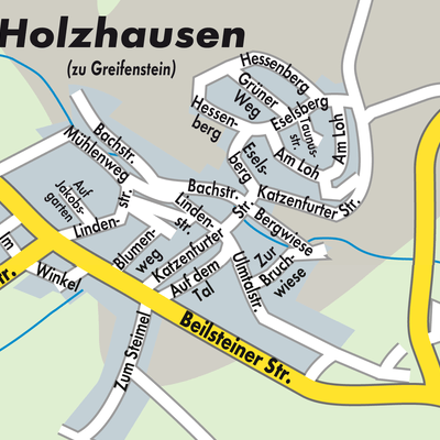 Stadtplan Holzhausen