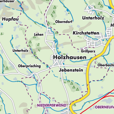 Übersichtsplan Holzhausen