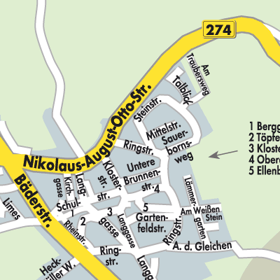 Stadtplan Holzhausen an der Haide