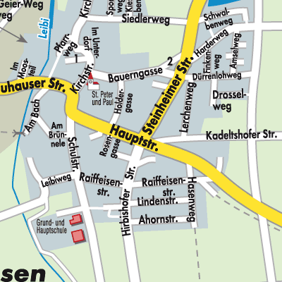 Stadtplan Holzheim