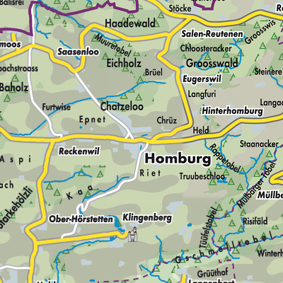 Übersichtsplan Homburg
