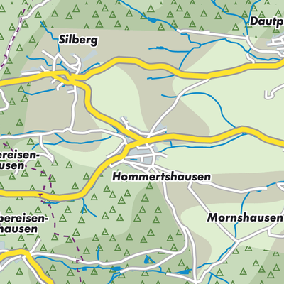 Übersichtsplan Hommertshausen
