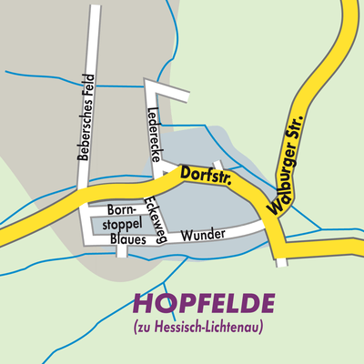 Stadtplan Hopfelde