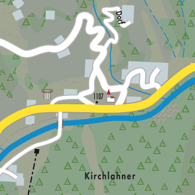 Stadtplan Hopfgarten in Defereggen