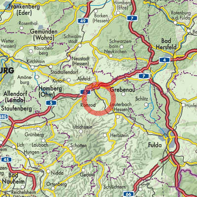 Landkarte Hopfgarten