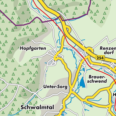 Übersichtsplan Hopfgarten