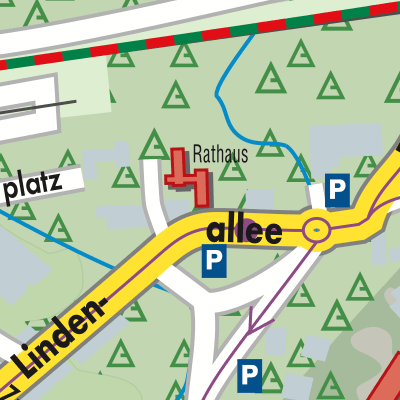 Stadtplan Hoppegarten