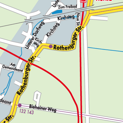 Stadtplan Horka