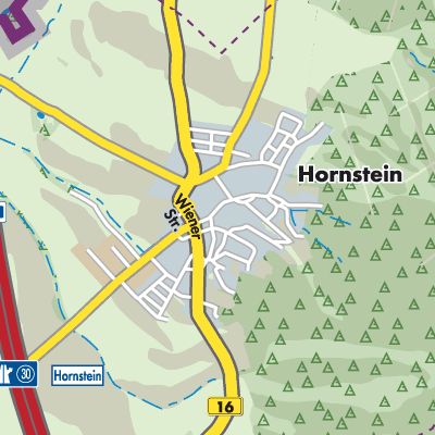 Übersichtsplan Hornstein