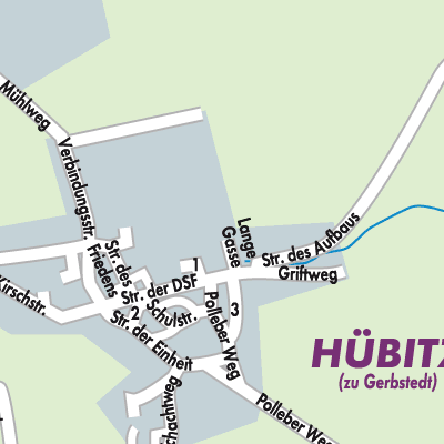 Stadtplan Hübitz