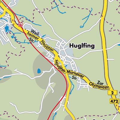 Übersichtsplan Huglfing (VGem)