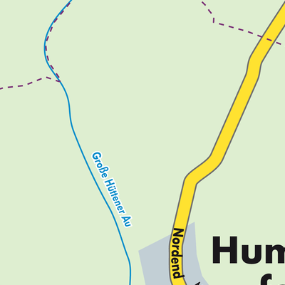 Stadtplan Hummelfeld