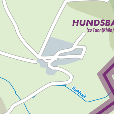 Stadtplan Hundsbach