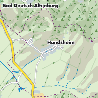 Übersichtsplan Hundsheim