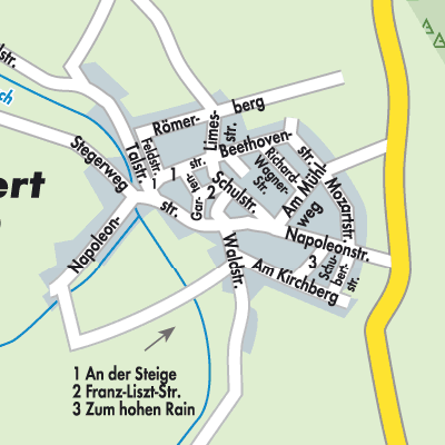 Stadtplan Huppert