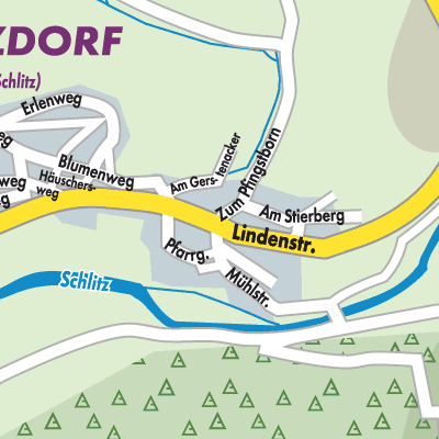 Stadtplan Hutzdorf